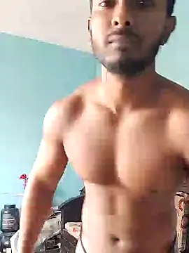 Snapshot of HunkyAriyan chatting on 01.21.25 HunkyAriyan online show from 01.21.25