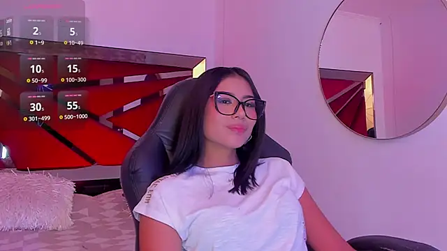 Snapshot of ZaraLim chatting on 02.14.25 ZaraLim online show from 02.14.25