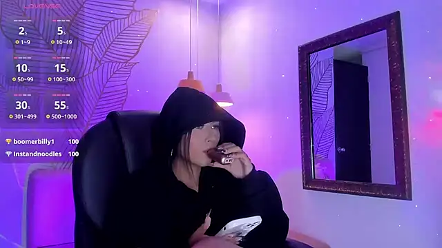 Snapshot of ZaraLim chatting on 03.17.25 ZaraLim online show from 03.17.25