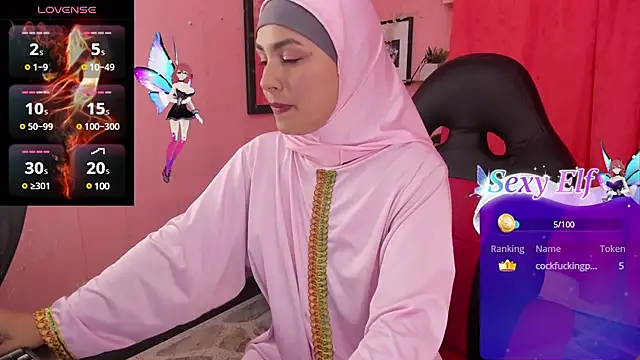 Snapshot of AliaAsad chatting on 03.14.25 AliaAsad online show from 03.14.25