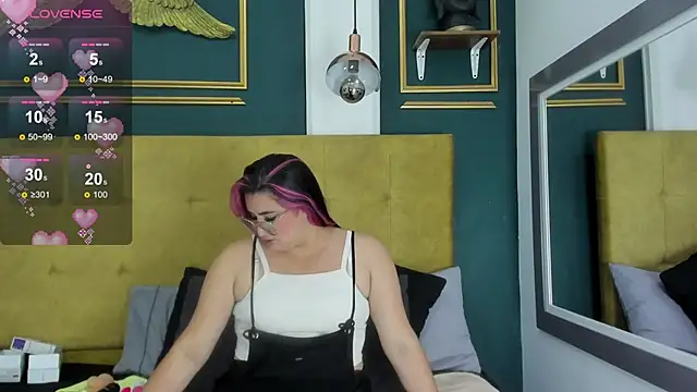 Snapshot of BellaPeers_ chatting on 01.29.25 BellaPeers online show from 01.29.25