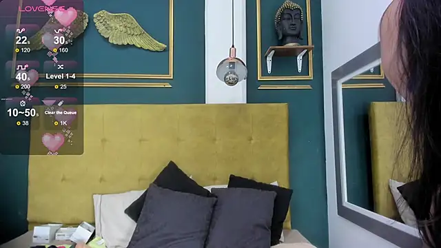 Snapshot of BellaPeers_ chatting on 02.01.25 BellaPeers online show from 02.01.25