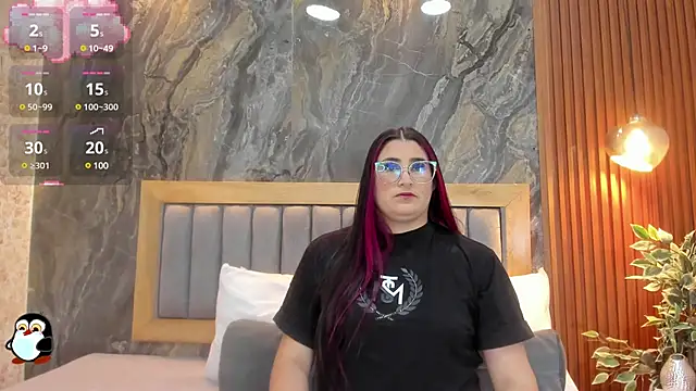 Snapshot of BellaPeers_ chatting on 02.26.25 BellaPeers online show from 02.26.25