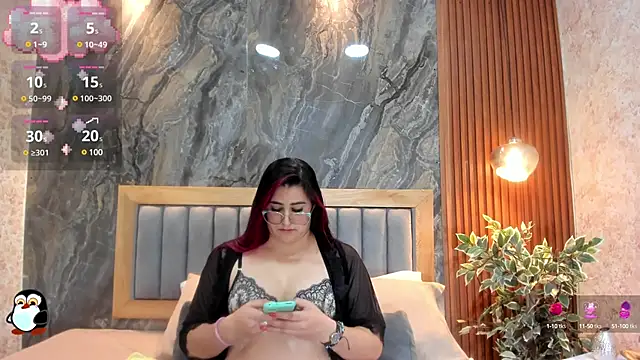 Snapshot of BellaPeers_ chatting on 03.15.25 BellaPeers online show from 03.15.25