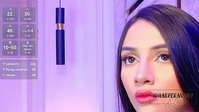 Snapshot of Harper-Avary chatting on 12.05.25 Harper-Avary online show from 12.05.25