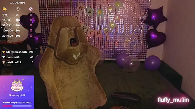 Fluffy muffin  online show from 01.19.25