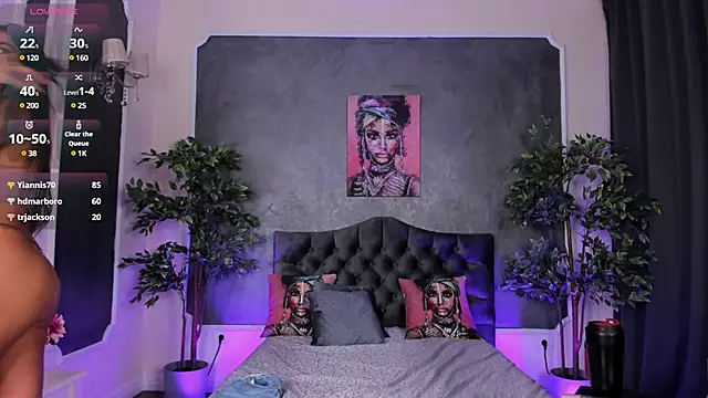 Snapshot of the_arabian_princess chatting on 02.25.25 the arabian princess online show from 02.25.25