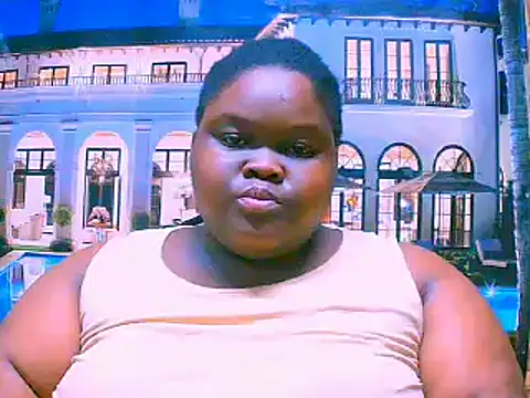 Snapshot of EbonyHotBuns chatting on 10.22.25 EbonyHotBuns online show from 10.22.25