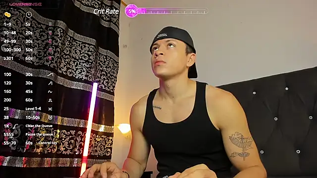 Snapshot of Angel_Cuervo chatting on 03.01.25 Angel Cuervo online show from 03.01.25