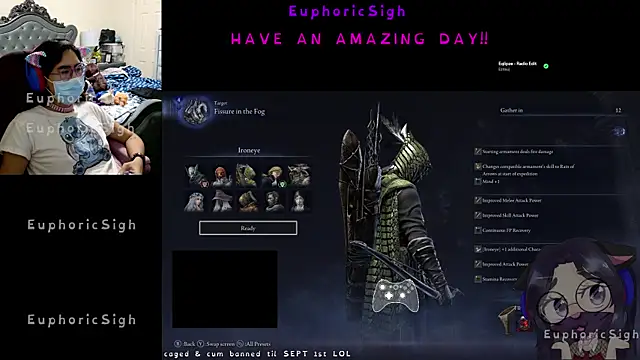 EuphoricSigh online show from 06.04.26