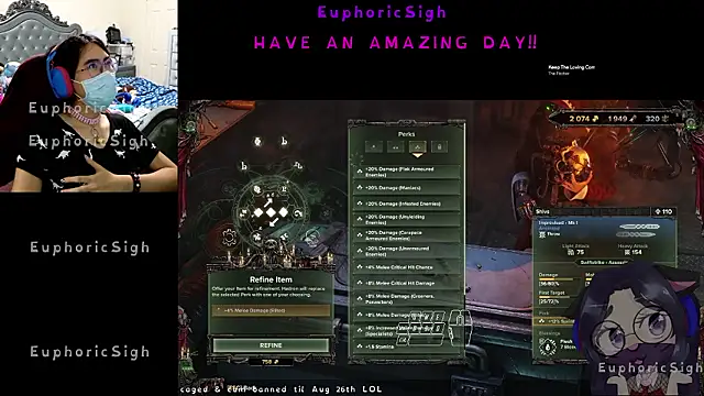 EuphoricSigh online show from 07.03.26