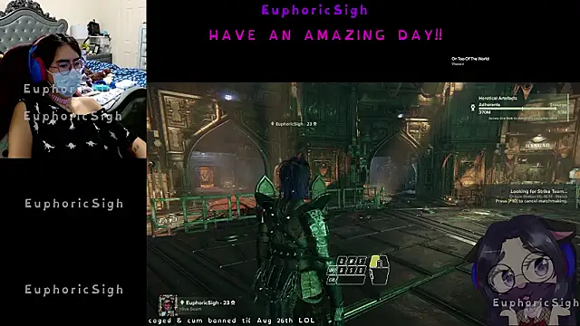 EuphoricSigh online show from 07.04.26