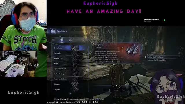 EuphoricSigh online show from 07.16.26
