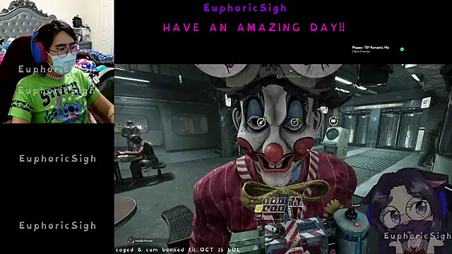 EuphoricSigh online show from 07.17.26