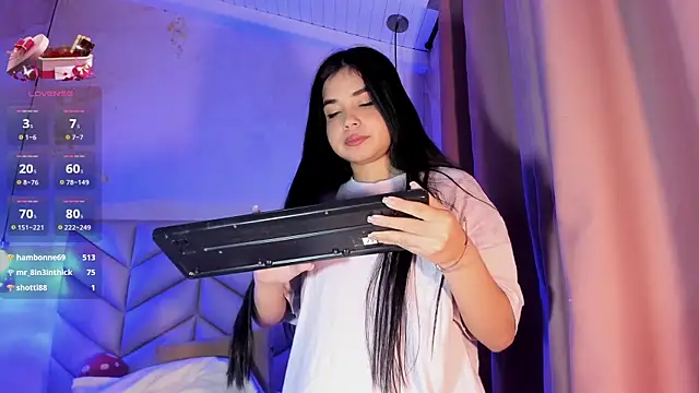 Snapshot of AuroraFiore chatting on 03.03.25 AuroraFiore online show from 03.03.25