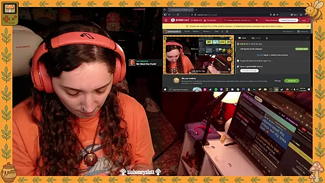 Snapshot of ziahoneyzlutt chatting on 11.21.25 ziahoneyzlutt online show from 11.21.25