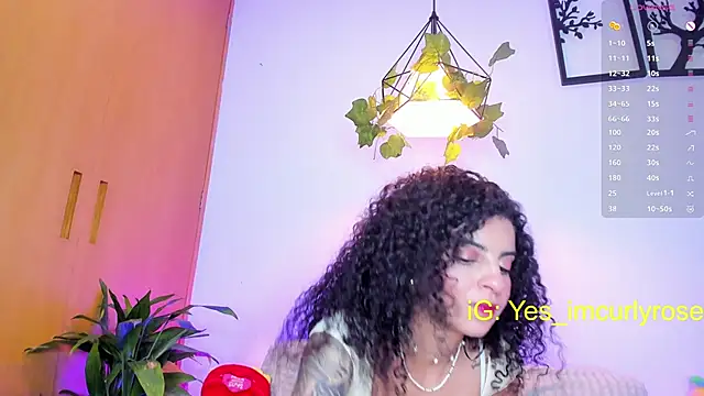 Snapshot of CurlyRose__ chatting on 03.21.25 CurlyRose   online show from 03.21.25