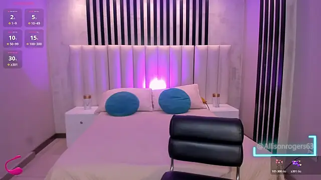 AllisonRogersX online show from 07.10.26