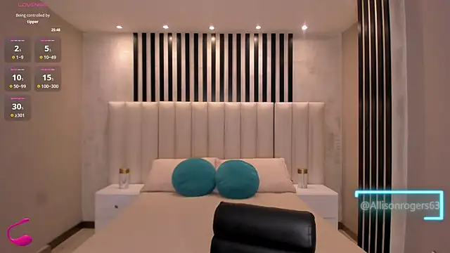 AllisonRogersX online show from 07.12.26