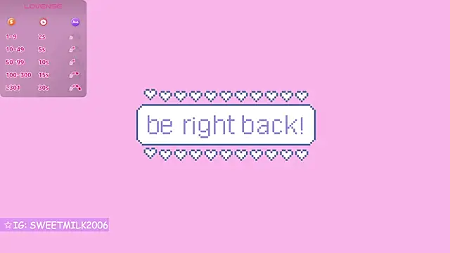 Snapshot of sweetmilk2006 chatting on 10.18.25 sweetmilk2006 online show from 10.18.25