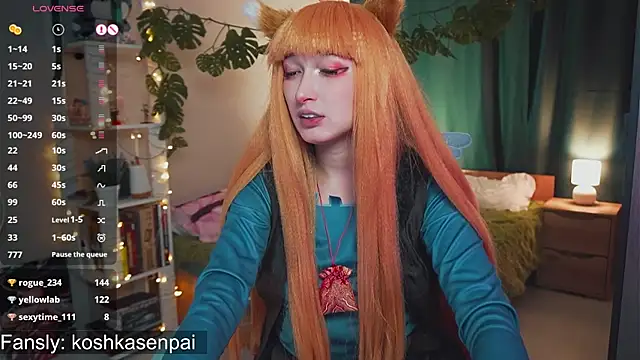 koshkasenpai online show from 02.02.25