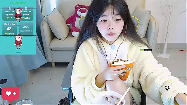 Snapshot of mango-a chatting on 01.02.25 mango-a online show from 01.02.25