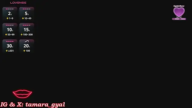 delicioustamara online show from 10.12.25