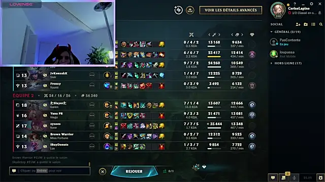 CeriseLapine online show from 03.08.25