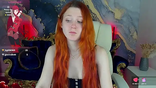 Snapshot of MagicLilu chatting on 03.01.25 MagicLilu online show from 03.01.25