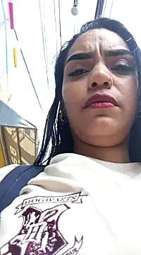 Snapshot of Sara-77 chatting on 02.17.25 Sara-77 online show from 02.17.25