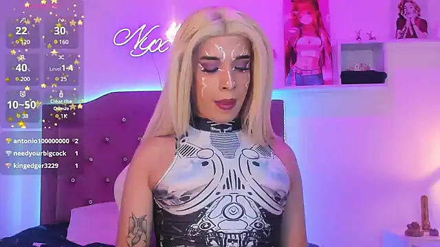 Snapshot of Nyx__Blackwood chatting on 03.19.25 Nyx Blackwood online show from 03.19.25