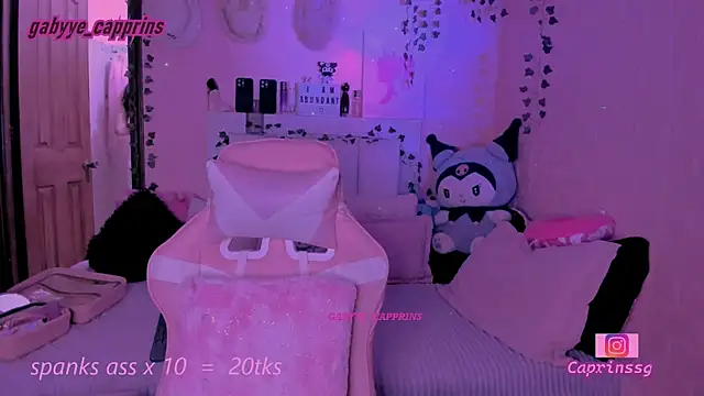 gabyye capprins online show from 01.12.26