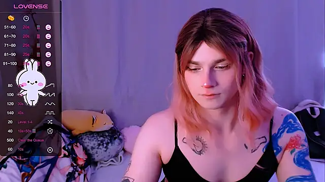 Snapshot of Alice_Hells chatting on 10.02.25 Alice Hells online show from 10.02.25