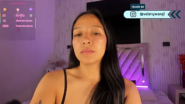 Snapshot of Valery_wang chatting on 01.07.26 Valery wang online show from 01.07.26