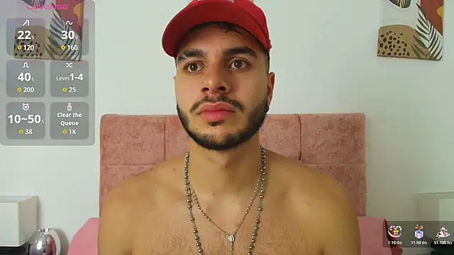 Snapshot of Amadeo_Wild chatting on 11.15.25 Amadeo Wild online show from 11.15.25