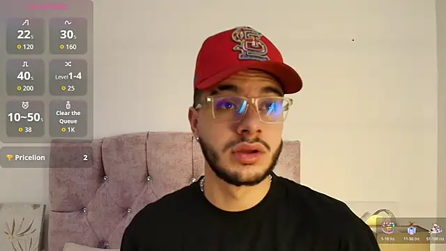 Snapshot of Amadeo_Wild chatting on 12.03.25 Amadeo Wild online show from 12.03.25