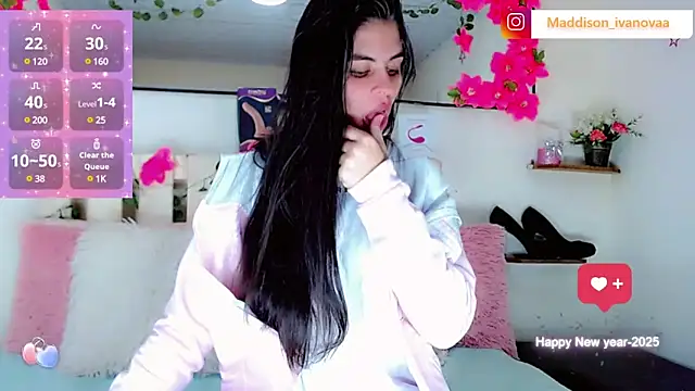 Snapshot of Madisson_Ivanova chatting on 01.05.25 Madisson Ivanova online show from 01.05.25