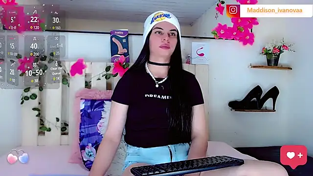 Snapshot of Madisson_Ivanova chatting on 01.10.25 Madisson Ivanova online show from 01.10.25