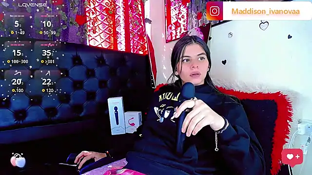Snapshot of Madisson_Ivanova chatting on 01.19.25 Madisson Ivanova online show from 01.19.25