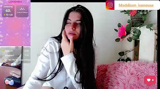 Snapshot of Madisson_Ivanova chatting on 01.25.25 Madisson Ivanova online show from 01.25.25