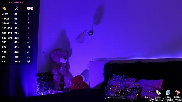 Angela Myst online show from 10.12.25