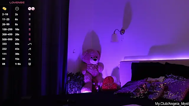 Angela Myst online show from 11.15.25