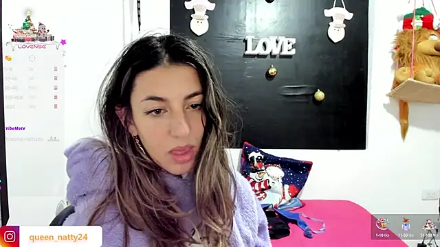 Snapshot of queen-natty chatting on 12.28.24 queen-natty online show from 12.28.24