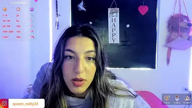 Snapshot of queen-natty chatting on 01.17.25 queen-natty online show from 01.17.25