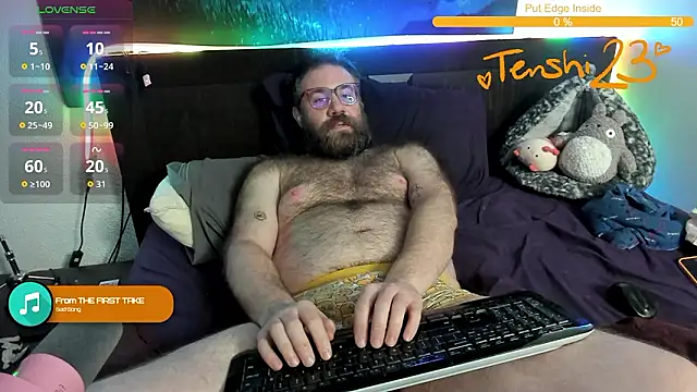 tenshi23strip online show from 02.14.26