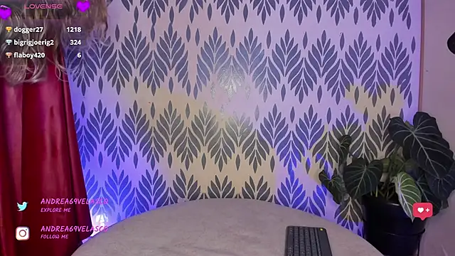 AndreaVelasco online show from 01.31.25