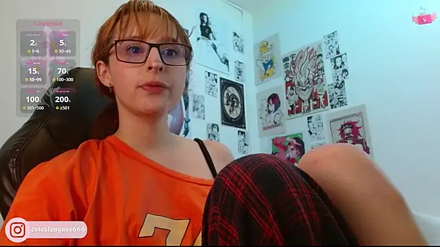 CelesteAyase online show from 10.24.25