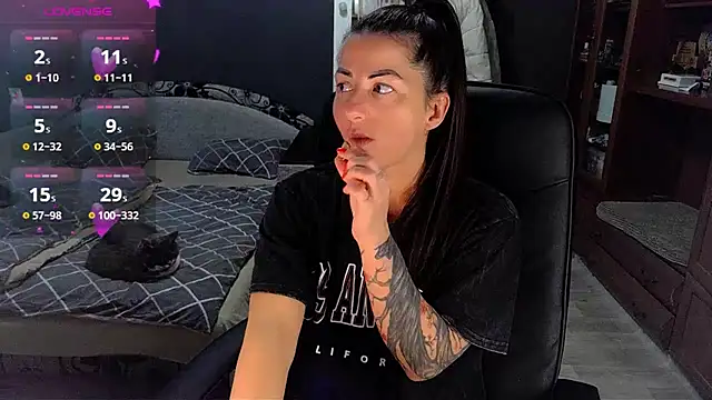 Snapshot of Aria_Dl chatting on 01.03.25 Aria Dl online show from 01.03.25