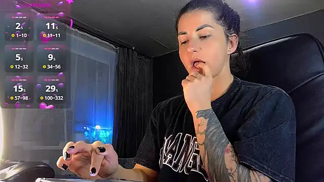 Snapshot of Aria_Dl chatting on 01.30.25 Aria Dl online show from 01.30.25