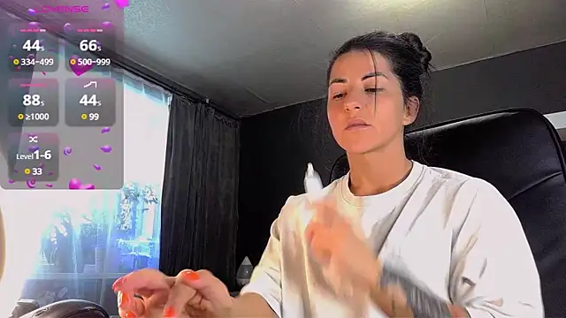 Snapshot of Aria_Dl chatting on 02.27.25 Aria Dl online show from 02.27.25